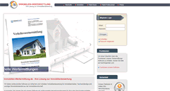 Desktop Screenshot of immobilien-wertermittlung.de